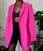 Load image into Gallery viewer, hot pink blazer
