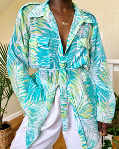 vacation vibes button up