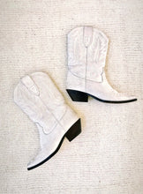Load image into Gallery viewer, isabel marant white duerto cowboy boots
