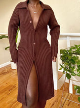 Load image into Gallery viewer, sepia sweater dress
