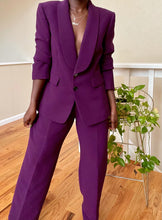 Load image into Gallery viewer, plum pant suit

