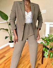 Load image into Gallery viewer, olive pant suit
