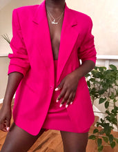 Load image into Gallery viewer, magenta skirt suit
