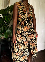 Load image into Gallery viewer, autumn leaves maxi dress
