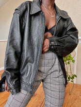 Load image into Gallery viewer, grainy vintage leather bomber
