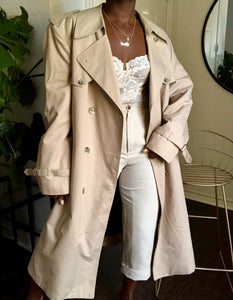 vintage christian dior trench coat