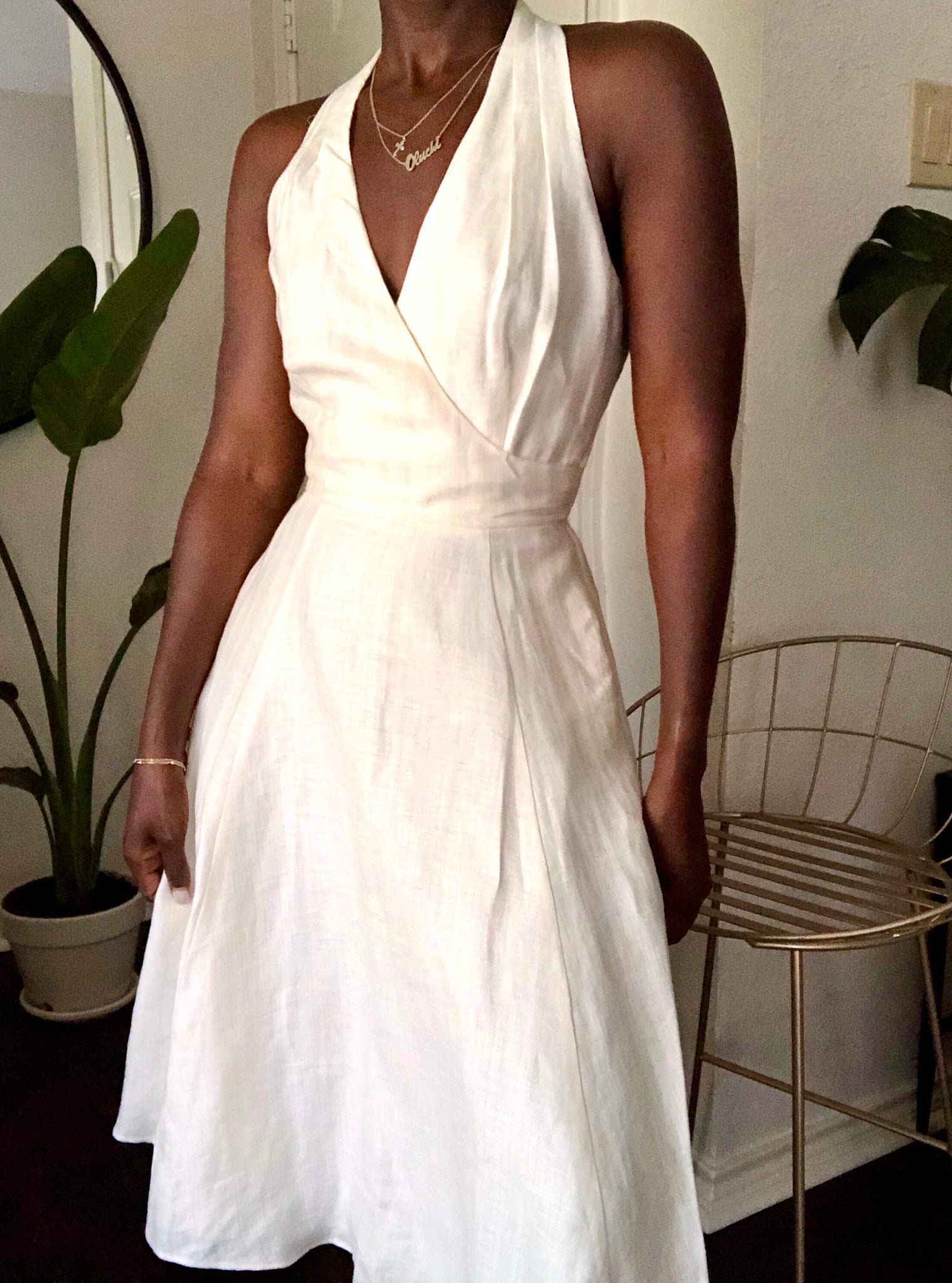 ralph lauren linen halter dress Polo Ralph Lauren