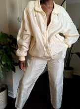 Load image into Gallery viewer, vintage 90&#39;s cream tracksuit
