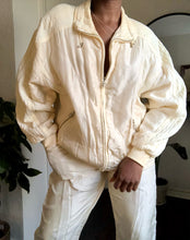 Load image into Gallery viewer, vintage 90&#39;s cream tracksuit
