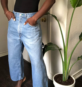 vintage tommy wide leg jeans