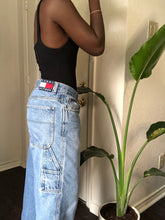 Load image into Gallery viewer, vintage tommy wide leg jeans
