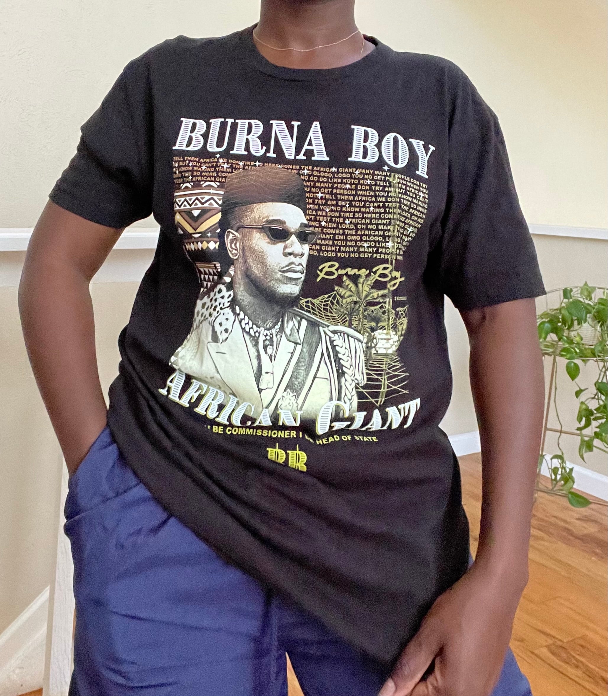 burna boy t shirt