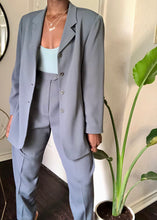 Load image into Gallery viewer, dark gray pant suit
