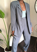 Load image into Gallery viewer, dark gray pant suit
