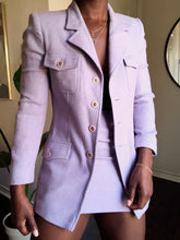 Load image into Gallery viewer, lavender skirt suit
