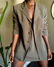 Load image into Gallery viewer, olive skirt suit
