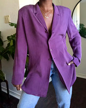 Load image into Gallery viewer, mauve silk blouse
