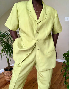 citron short sleeve suit