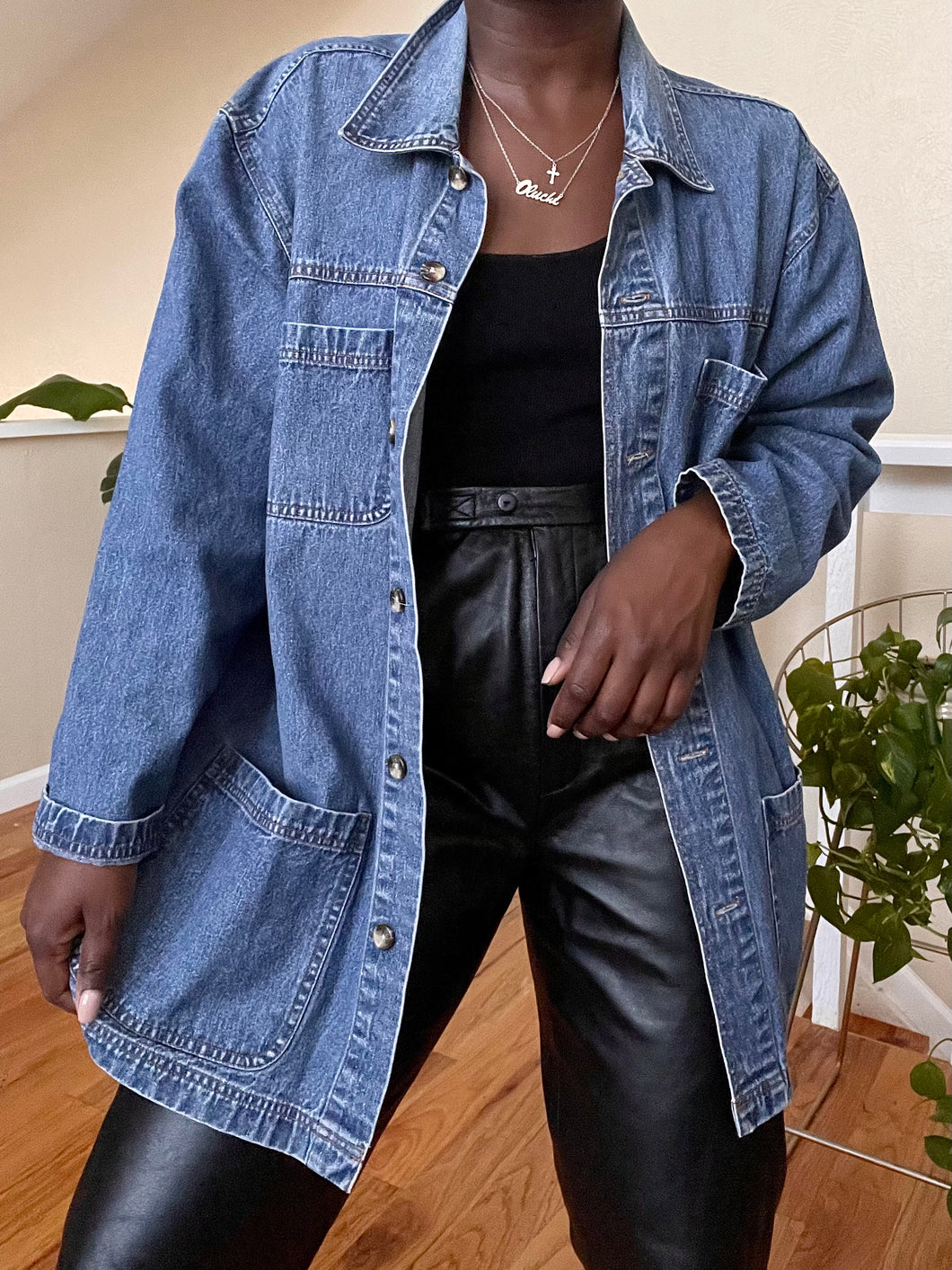 denim chore jacket