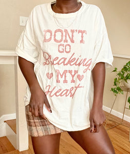 don’t go breaking my heart tee