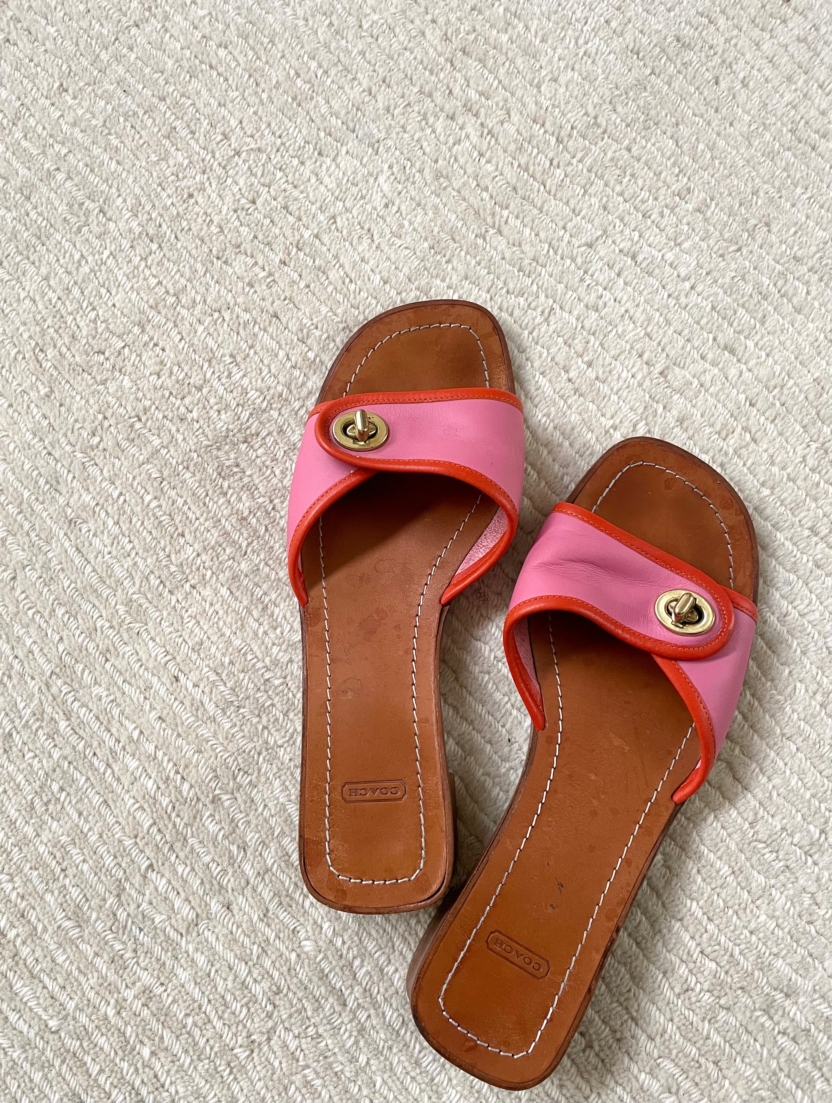 Coach jessie flip flop sales