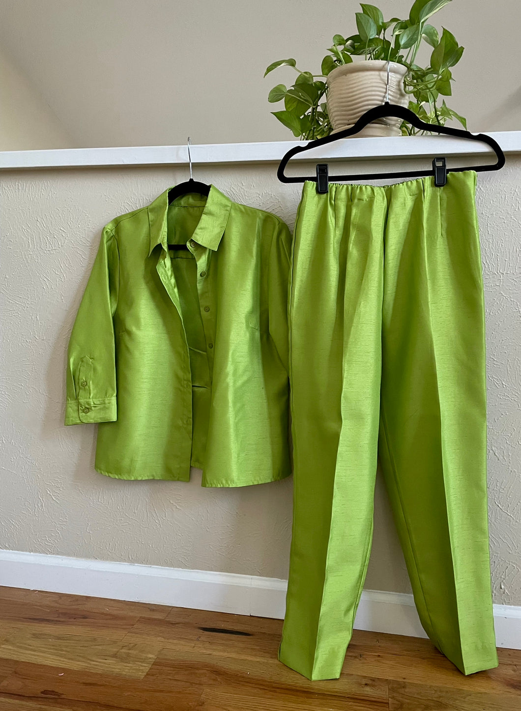 lime two-piece set