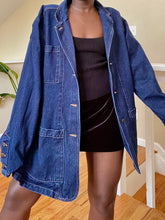 Load image into Gallery viewer, oversized denim jacket
