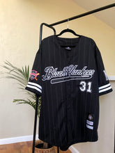 Load image into Gallery viewer, vintage black yankees NLBM baseball jersey
