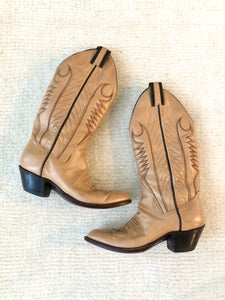 vintage biscotti cowboy boots