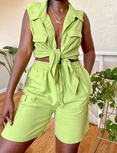 lime two-piece set
