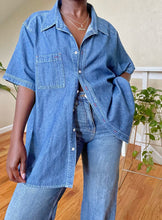 Load image into Gallery viewer, denim button up
